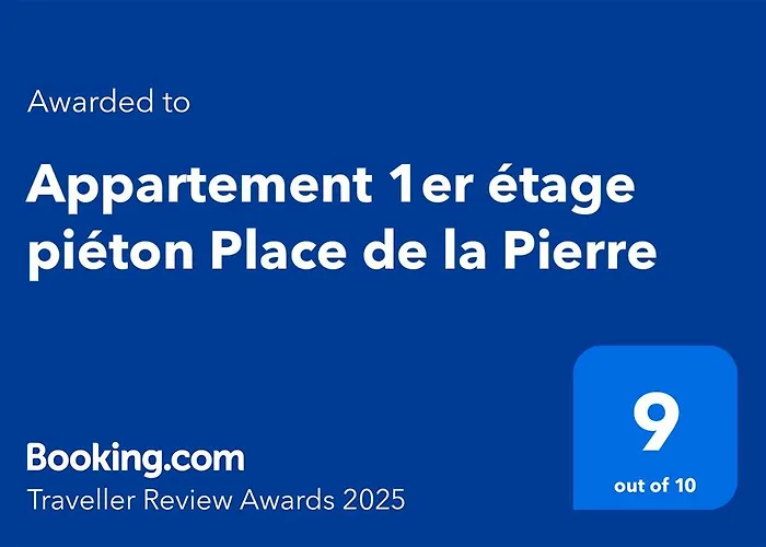 Appartement 1er étage piéton Place de la Pierre